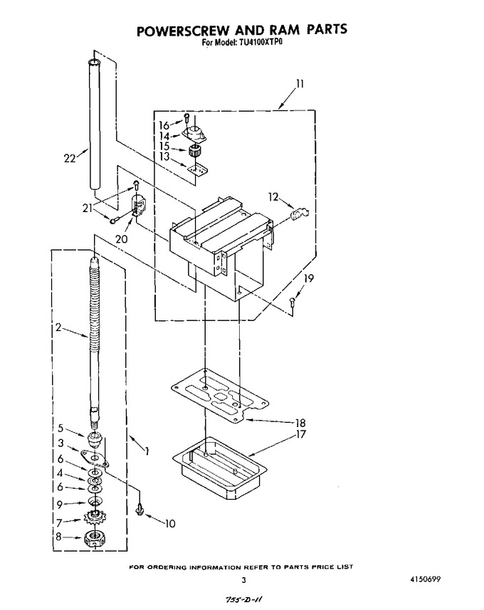 Diagram for TU4100XTP0