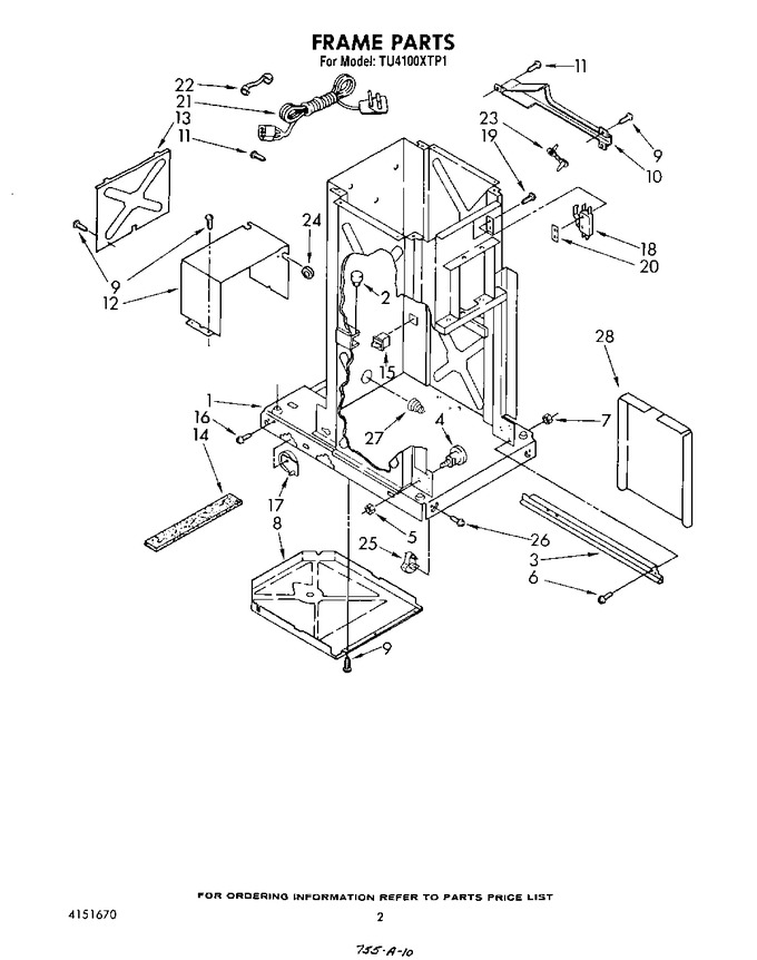 Diagram for TU4100XTP1