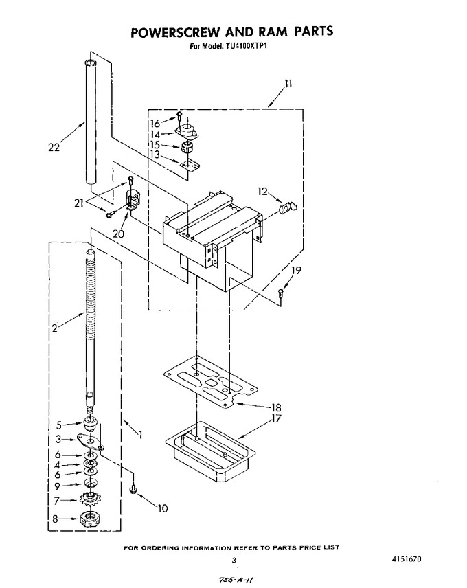 Diagram for TU4100XTP1