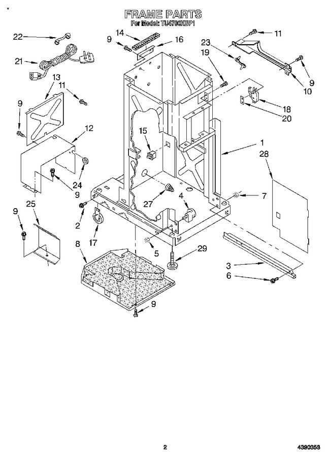 Diagram for TU4700XBP1
