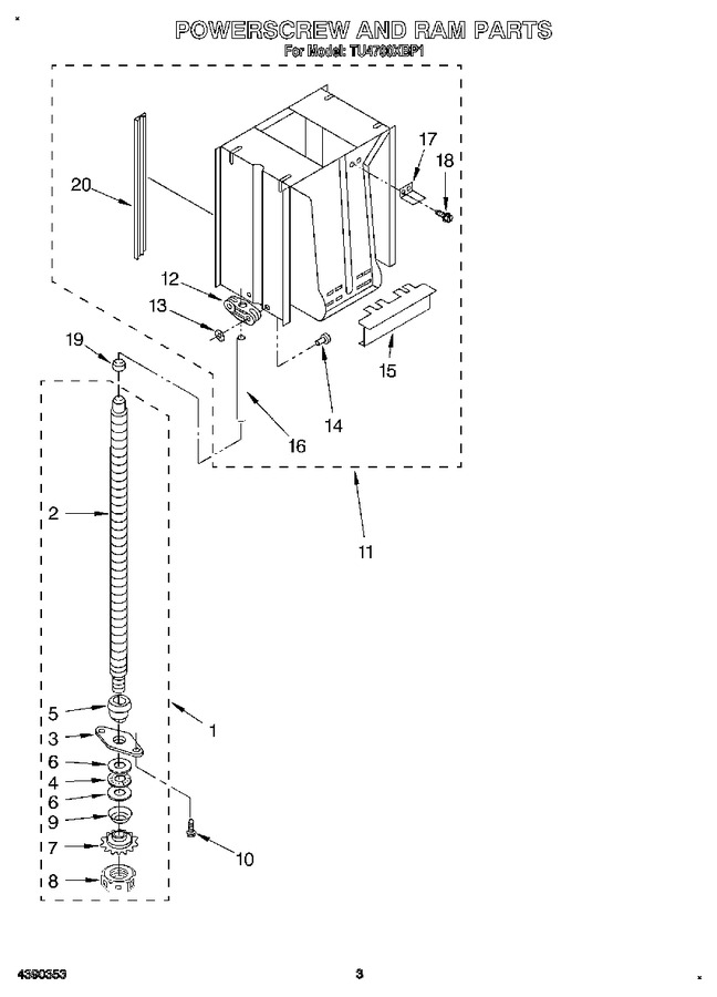 Diagram for TU4700XBP1