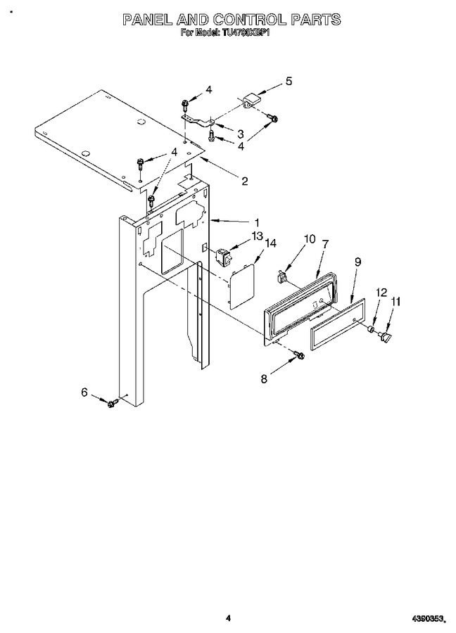 Diagram for TU4700XBP1