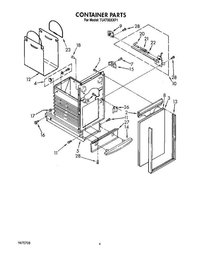 Diagram for TU4700XXP1