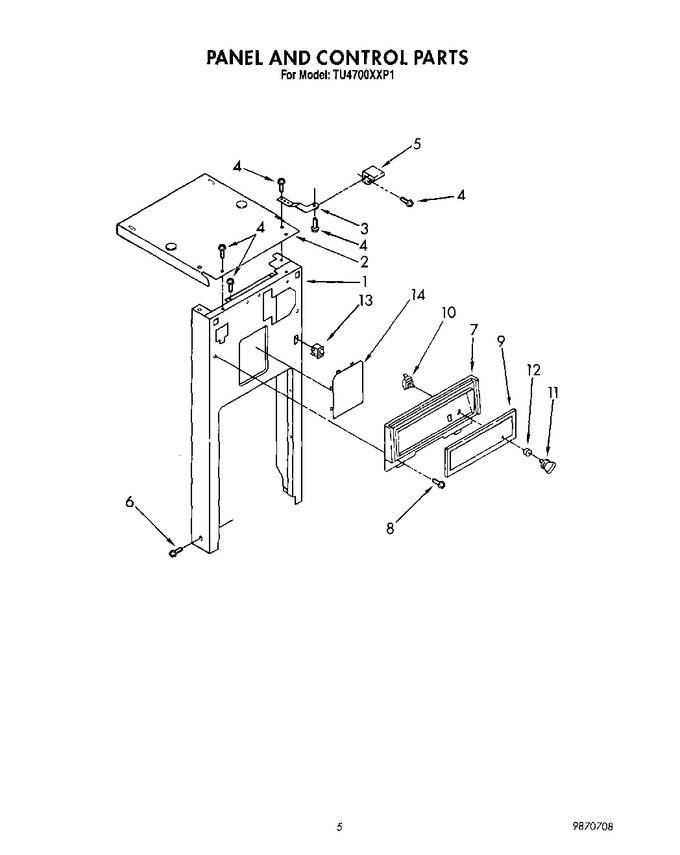 Diagram for TU4700XXP1