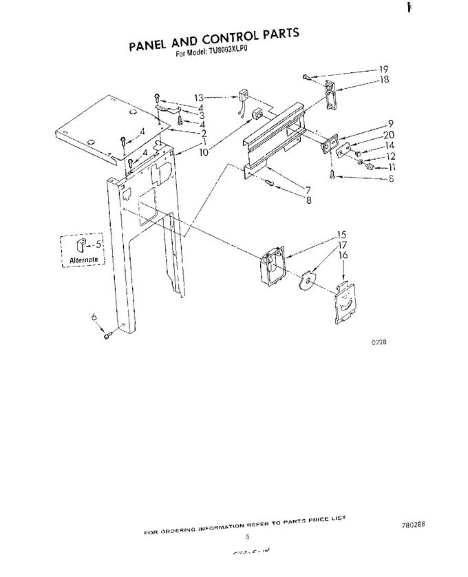 Diagram for TU8003XLP0