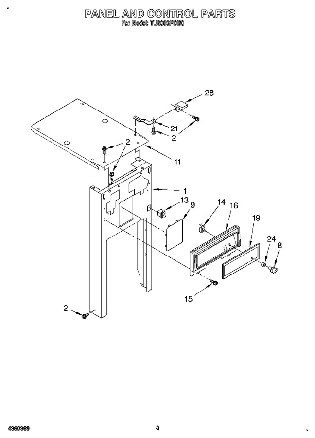 Diagram for TU800SPDB0