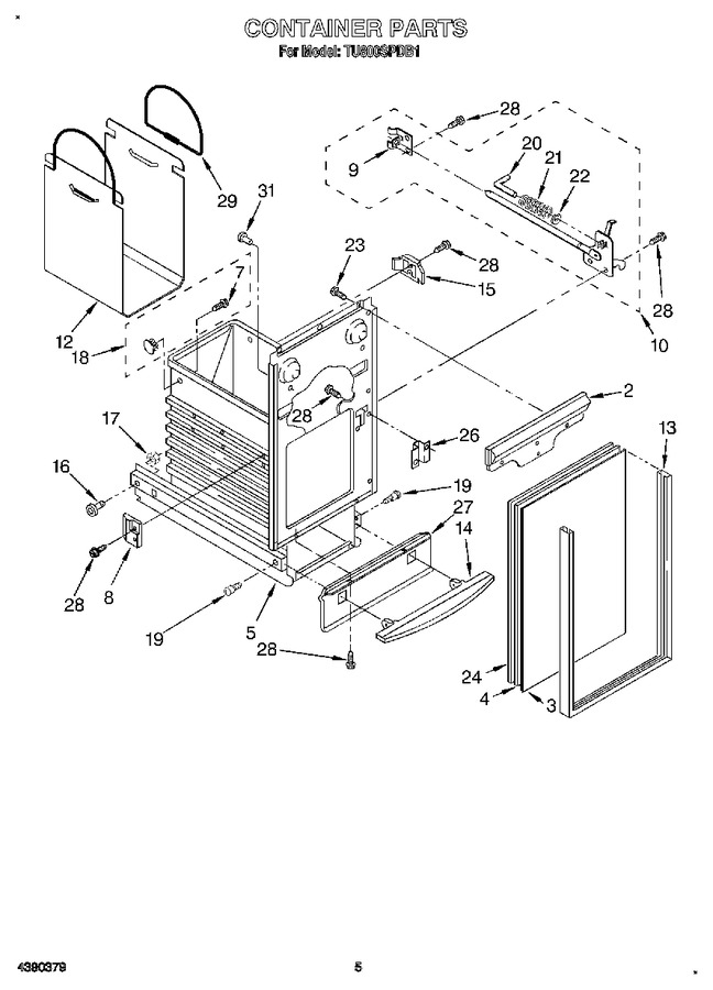 Diagram for TU800SPDB1