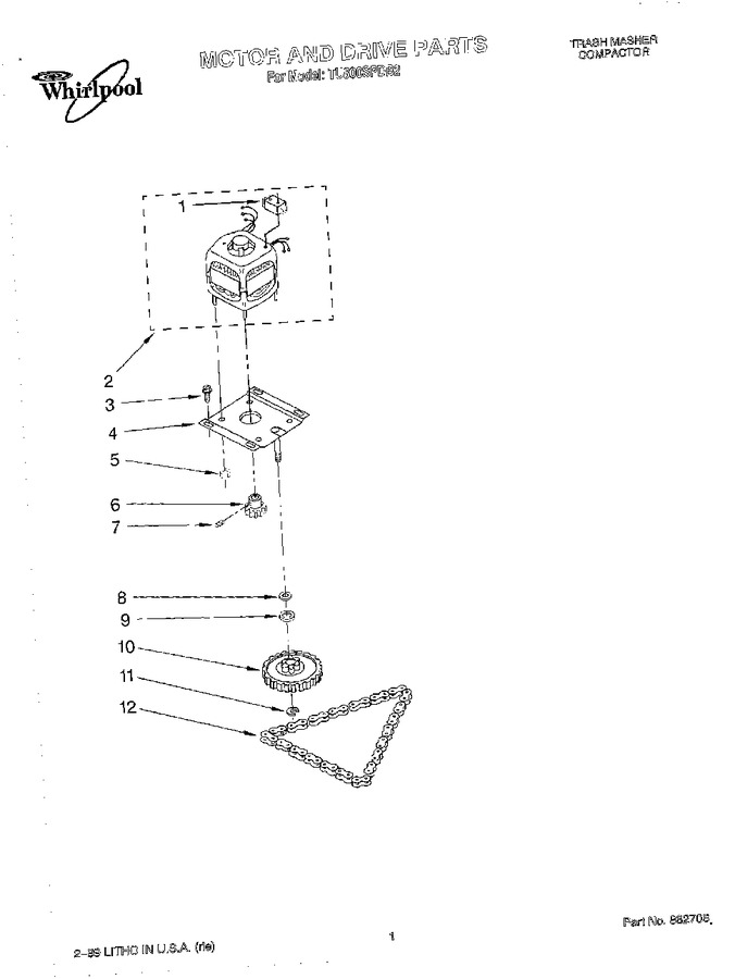 Diagram for TU800SPDB2