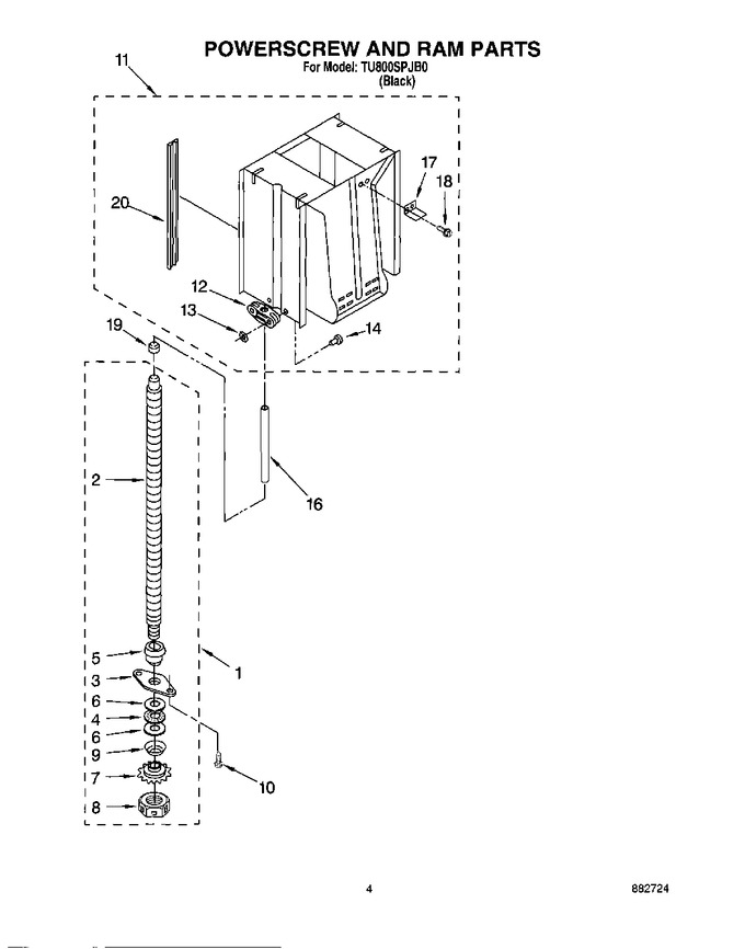 Diagram for TU800SPJB0