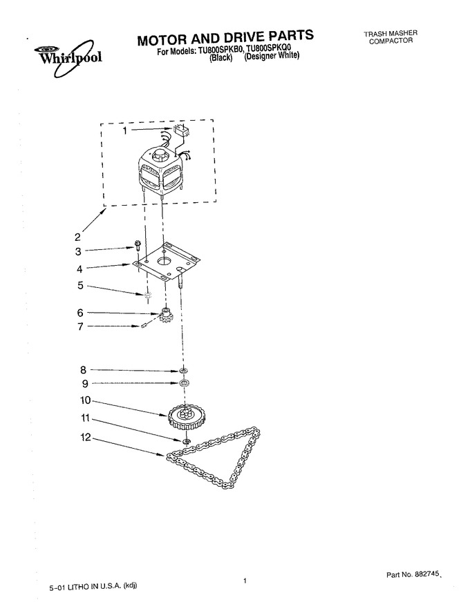 Diagram for TU800SPKB0