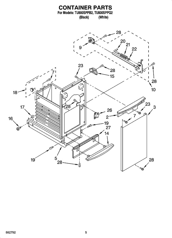 Diagram for TU800SPPQ2