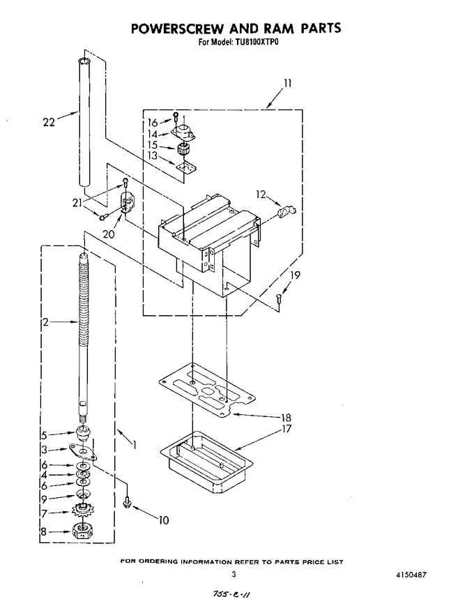 Diagram for TU8100XTP0