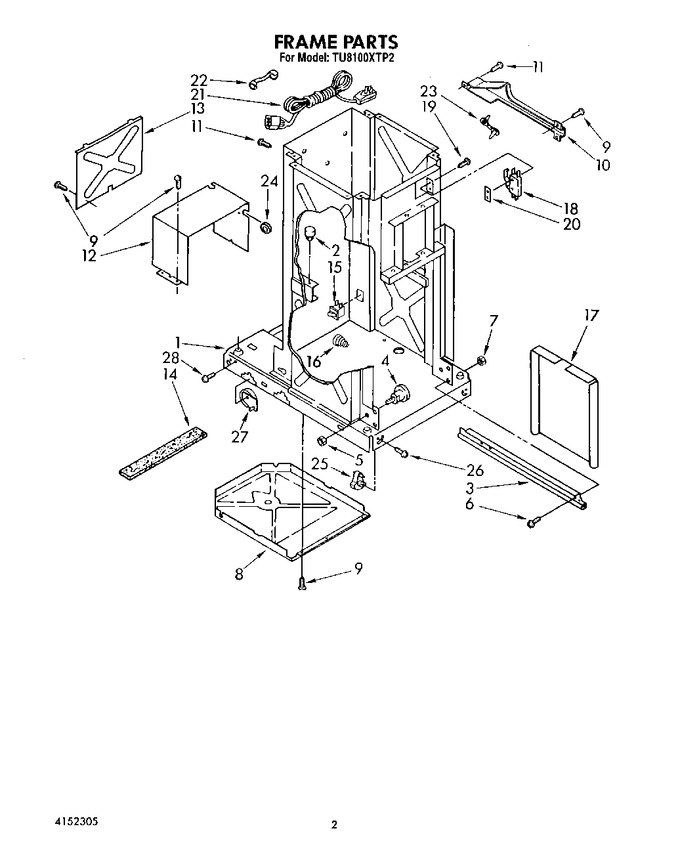 Diagram for TU8100XTP2