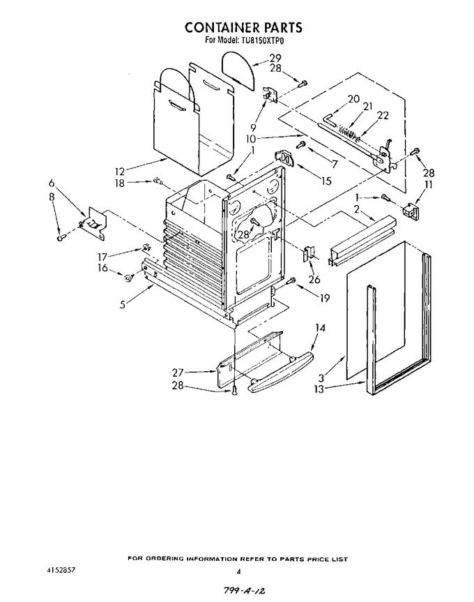 Diagram for TU8150XTP0