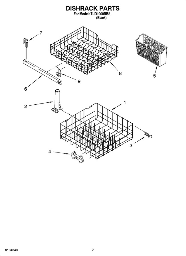 Diagram for TUD1000RB2