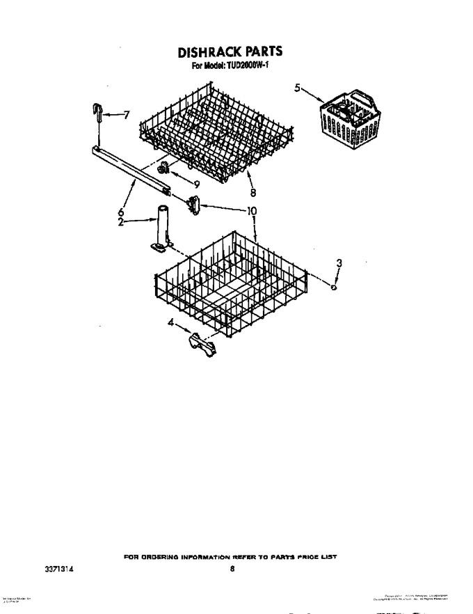Diagram for TUD2000W1