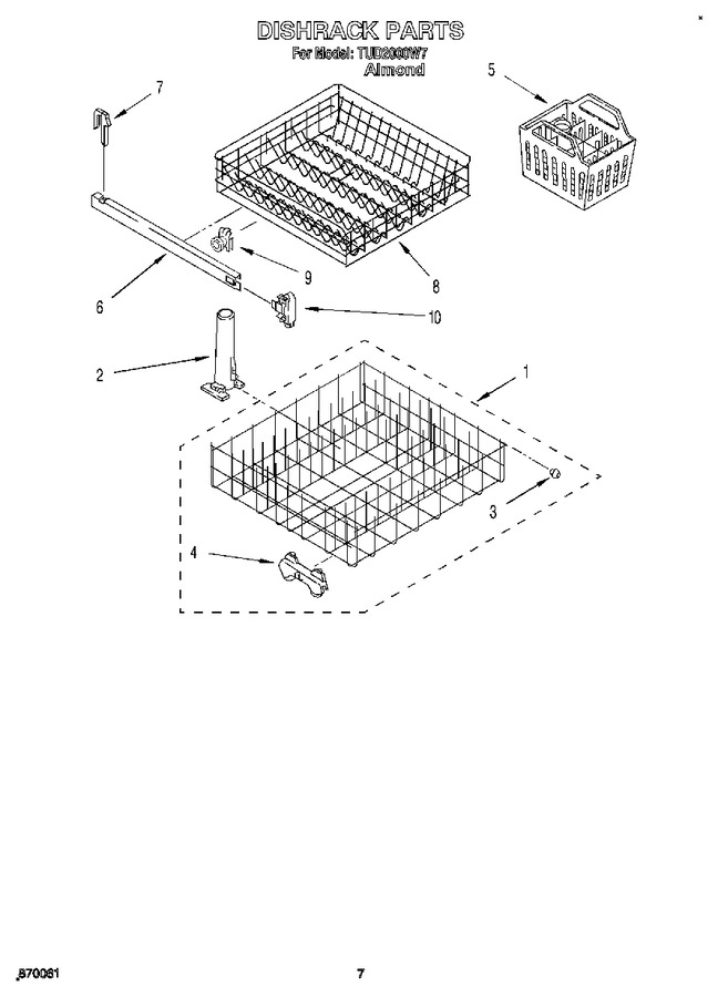 Diagram for TUD2000W7