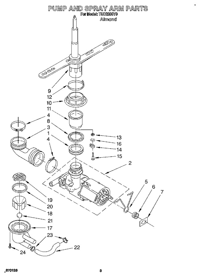 Diagram for TUD2000Y0