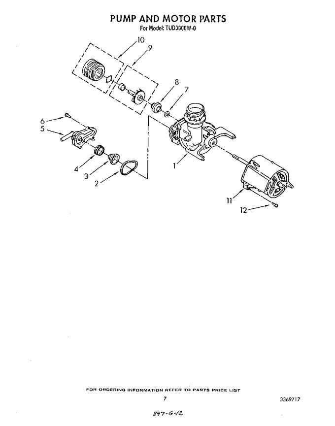 Diagram for TUD3000W0