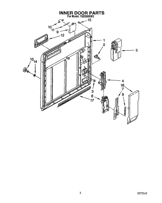 Diagram for TUD3000W2
