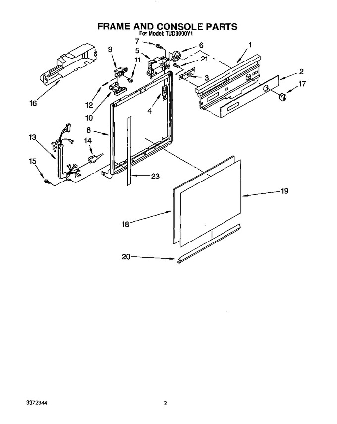 Diagram for TUD3000Y1