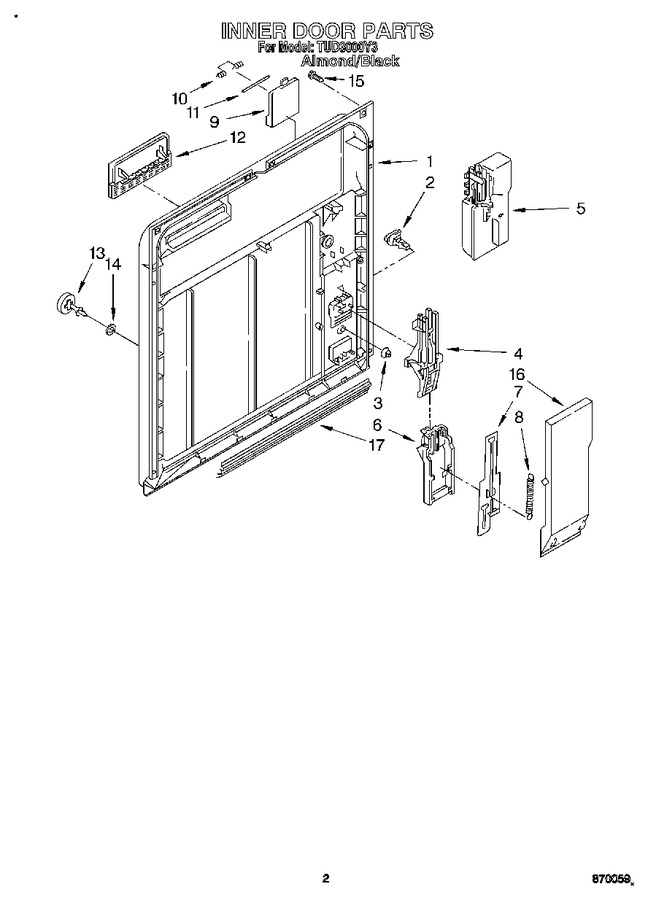 Diagram for TUD3000Y3