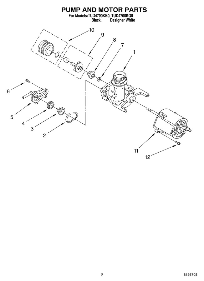 Diagram for TUD4700KB0