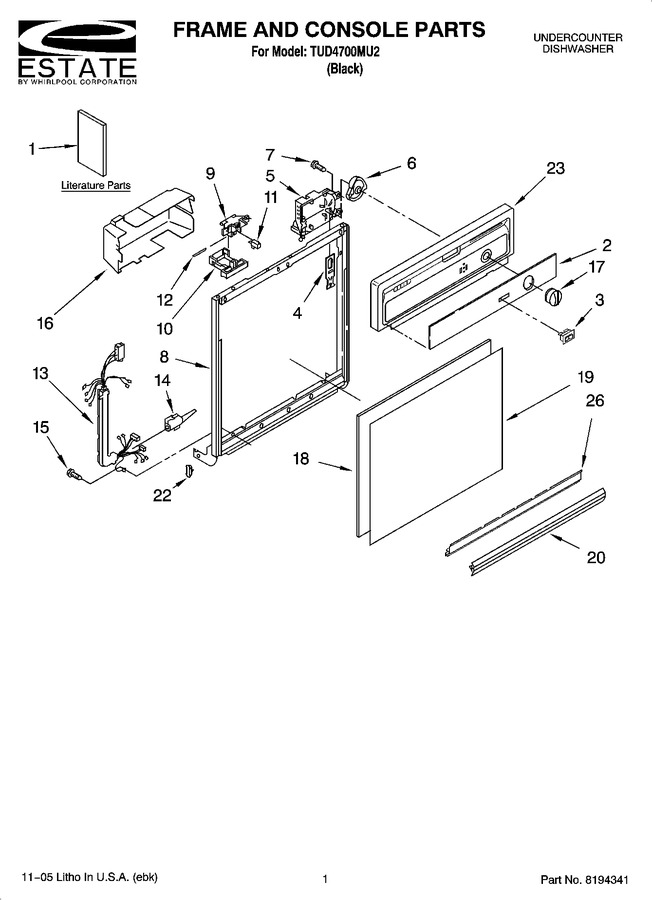 Diagram for TUD4700MU2