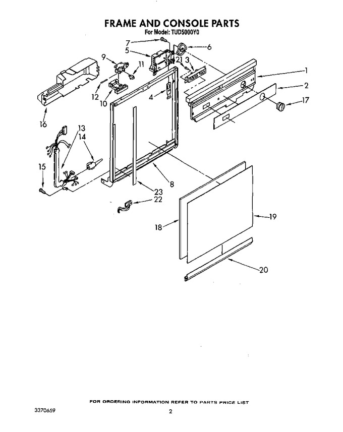 Diagram for TUD5000Y0