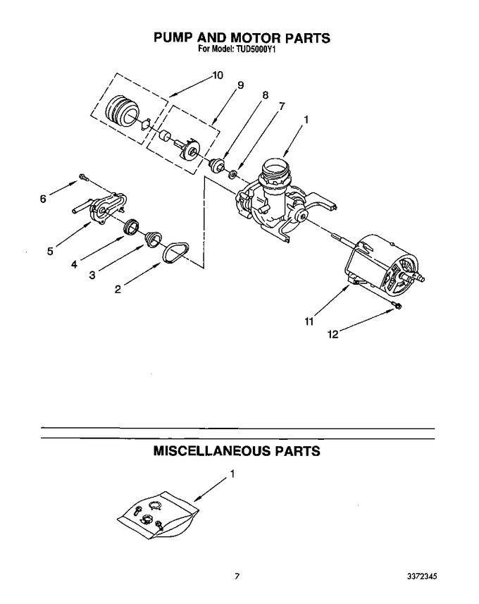 Diagram for TUD5000Y1