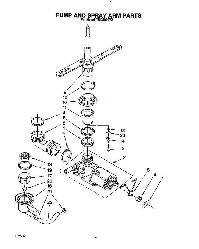 Diagram for TUD5000Y2