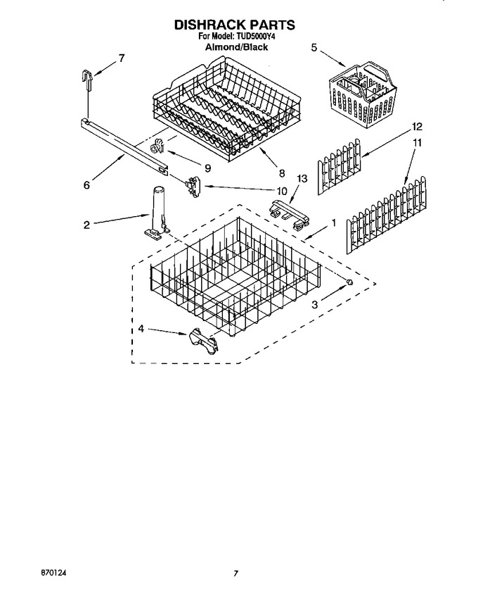 Diagram for TUD5000Y4