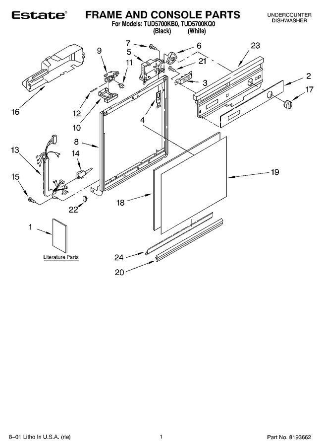 Diagram for TUD5700KB0