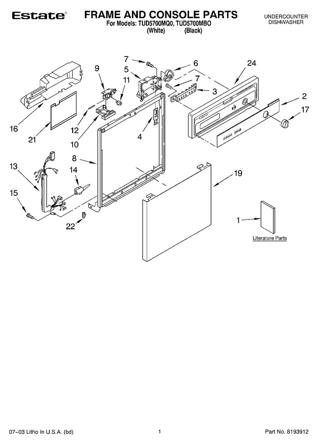 Diagram for TUD5700MQ0