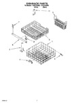 Diagram for 06 - Dishrack Parts