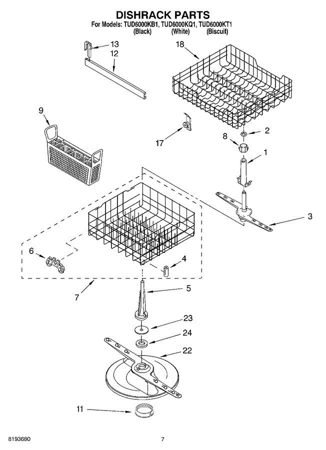 Diagram for TUD6000KB1