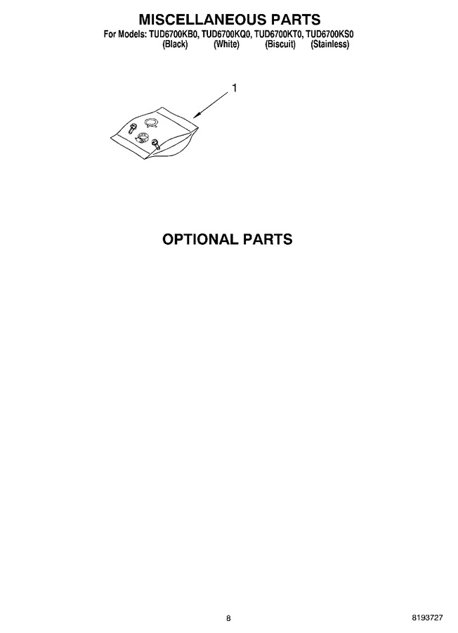 Diagram for TUD6700KS0