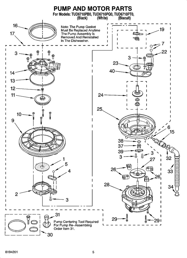 Diagram for TUD6710PQ0