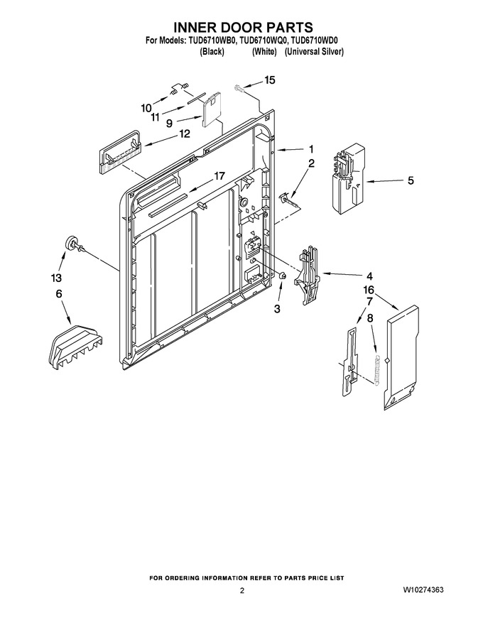 Diagram for TUD6710WB0