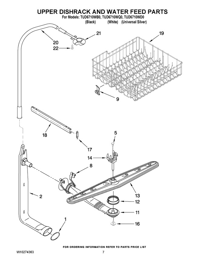 Diagram for TUD6710WB0