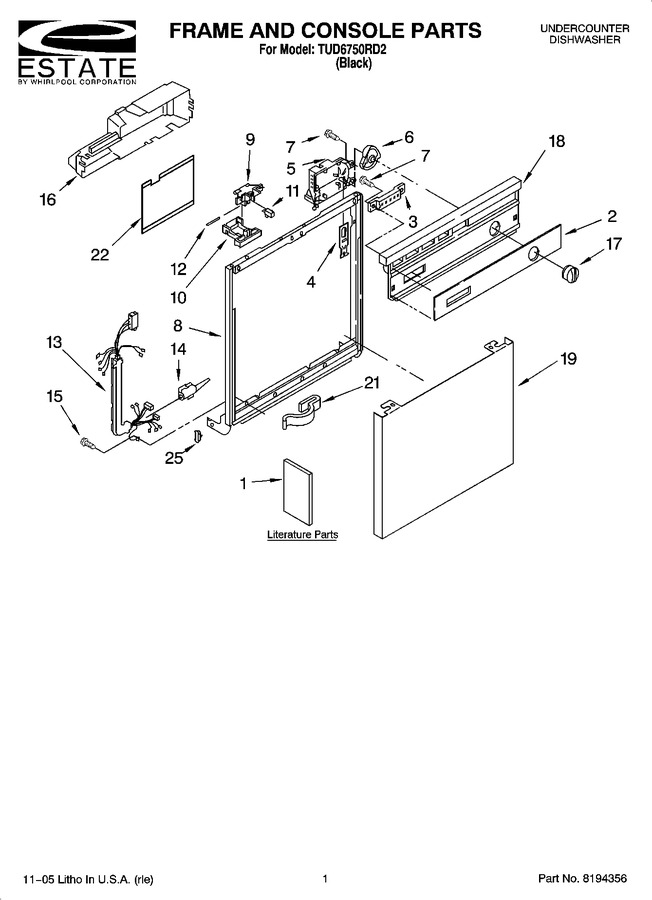Diagram for TUD6750RD2