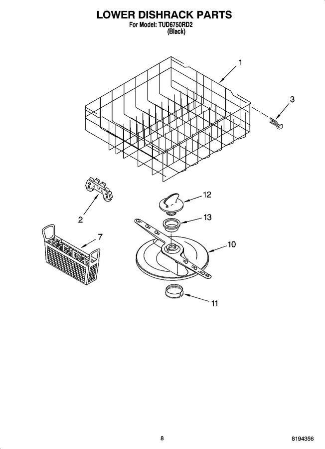 Diagram for TUD6750RD2