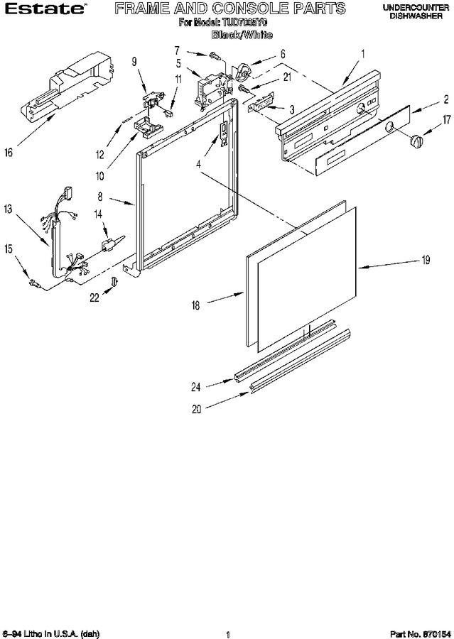 Diagram for TUD7005Y0