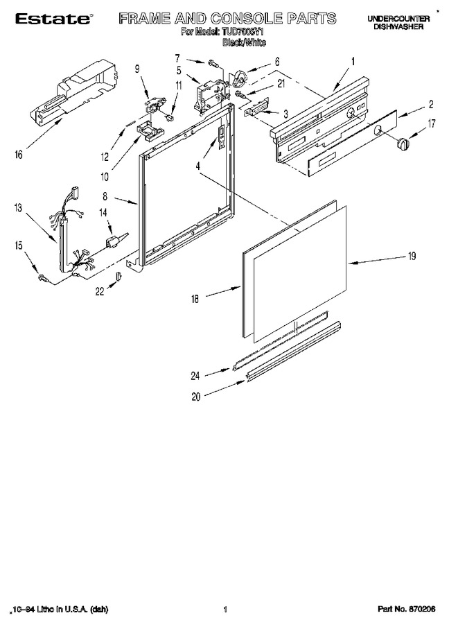 Diagram for TUD7005Y1