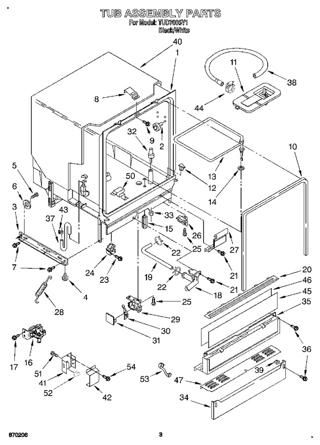 Diagram for TUD7005Y1