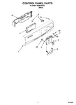Diagram for 02 - Control Panel Parts