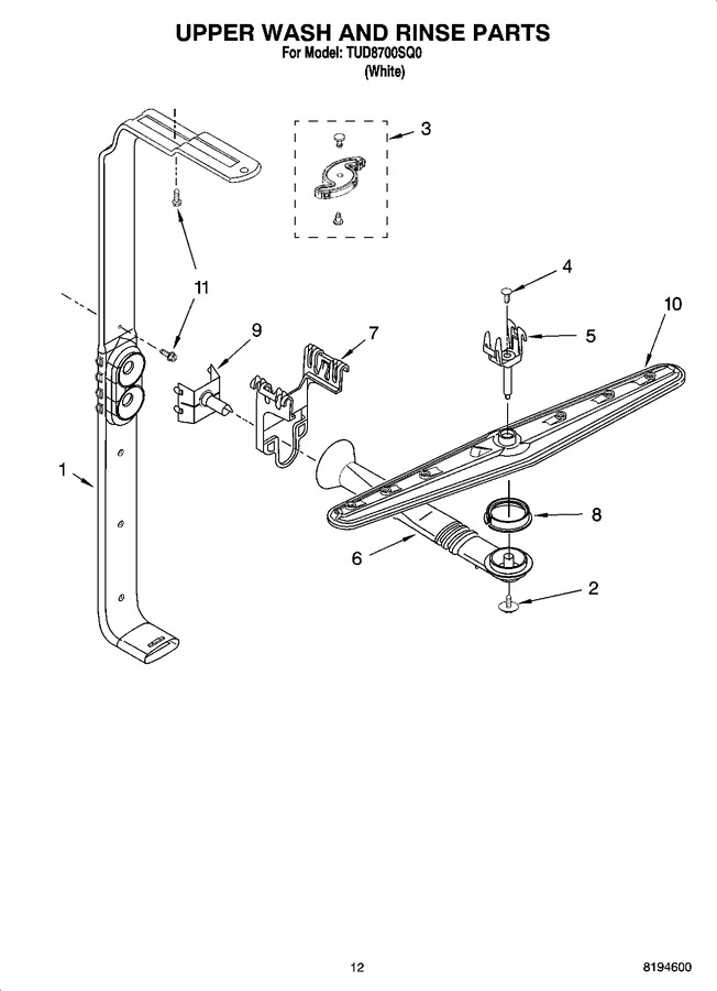 Diagram for TUD8700SQ0