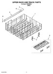 Diagram for 09 - Upper Rack And Track Parts