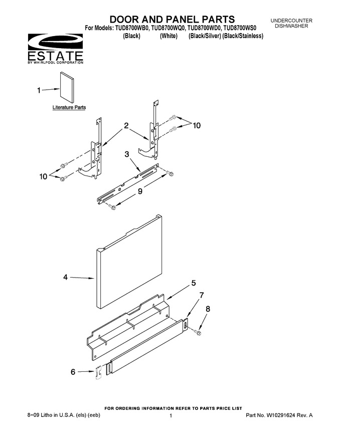 Diagram for TUD8700WD0