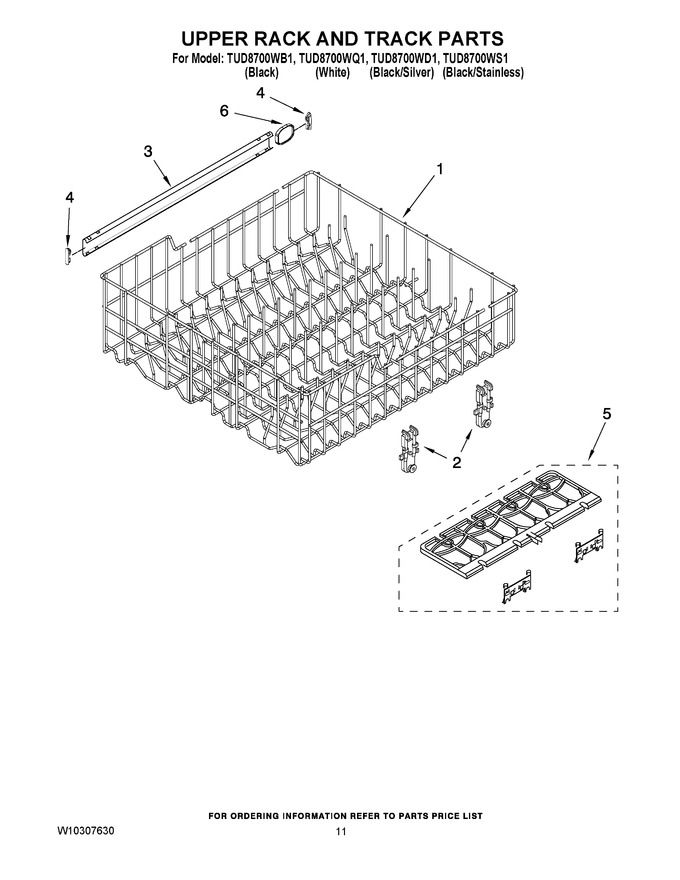 Diagram for TUD8700WS1
